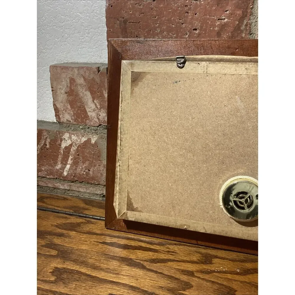 Fisherman's Knot 3 Gauge's ,Clock,Temp,Humidity Wall Decor 24 x 12 Framed